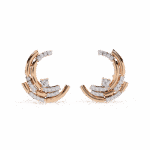 0.2 Carat Round Diamond Cluster Stud Earrings - Image 9