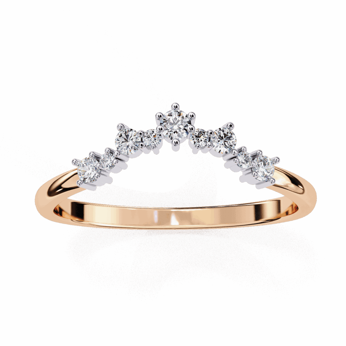 0.25 Carat Round Cut Eternity Wedding Ring  Image 9