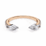 0.5 Carat Marquise and Round Cut Timeless Wedding Band - Image 10