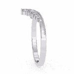 0.15 Carat Round Cut Twilight Diamond Ring - Image 4