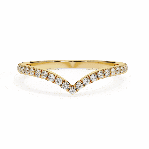 0.25 Carat Round Cut Eternity Wedding Band