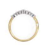 0.4 Carat Marquise and Round Cut Timeless Diamond Band - Image 7