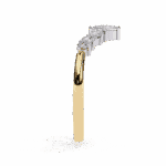 0.4 Carat Marquise and Round Cut Timeless Diamond Band - Image 8