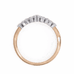 0.4 Carat Marquise and Round Cut Timeless Diamond Band - Image 11