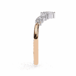 0.4 Carat Marquise and Round Cut Timeless Diamond Band - Image 12