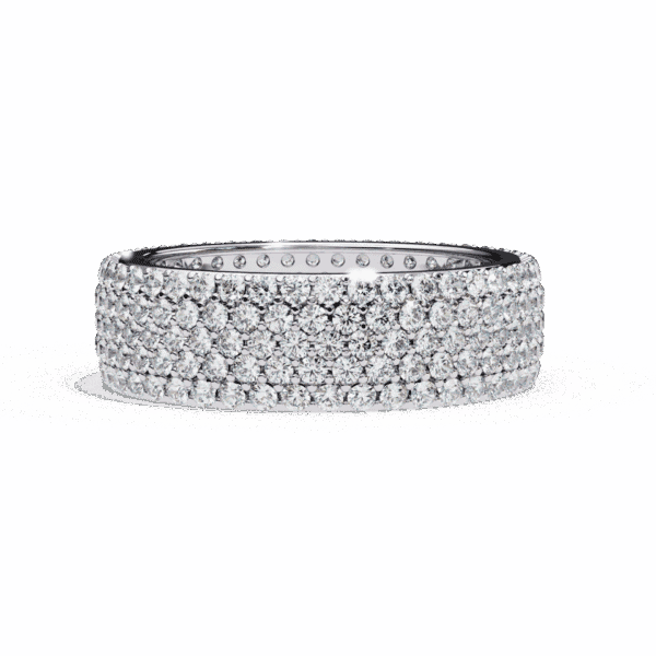 1.75 Carat Round Cut Classic Diamond Wedding Band