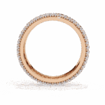 1.75 Carat Round Cut Classic Diamond Wedding Band - Image 12