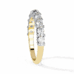1 Carat Round Cut Eternity Wedding Band - Image 6