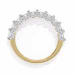 1 Carat Round Cut Eternity Wedding Band - Image 8