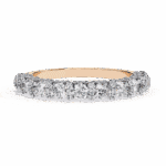 1 Carat Round Cut Eternity Wedding Band - Image 9