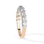 1 Carat Round Cut Eternity Wedding Band - Image 10