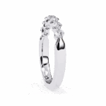 0.5 Carat Round Cut Stackable Diamond Band - Image 4