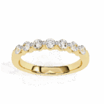 0.5 Carat Round Cut Stackable Diamond Band - Image 6