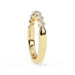 0.5 Carat Round Cut Stackable Diamond Band - Image 8