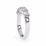 1 Carat Round Cut Classic Everyday Diamond Band - Image 3