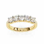 1 Carat Round Cut Classic Everyday Diamond Band - Image 6
