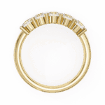 1 Carat Round Cut Classic Everyday Diamond Band - Image 8