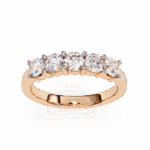 1 Carat Round Cut Classic Everyday Diamond Band - Image 10