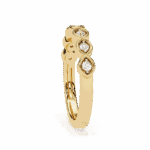 0.15 Carat Round Cut Stackable Diamond Ring - Image 6