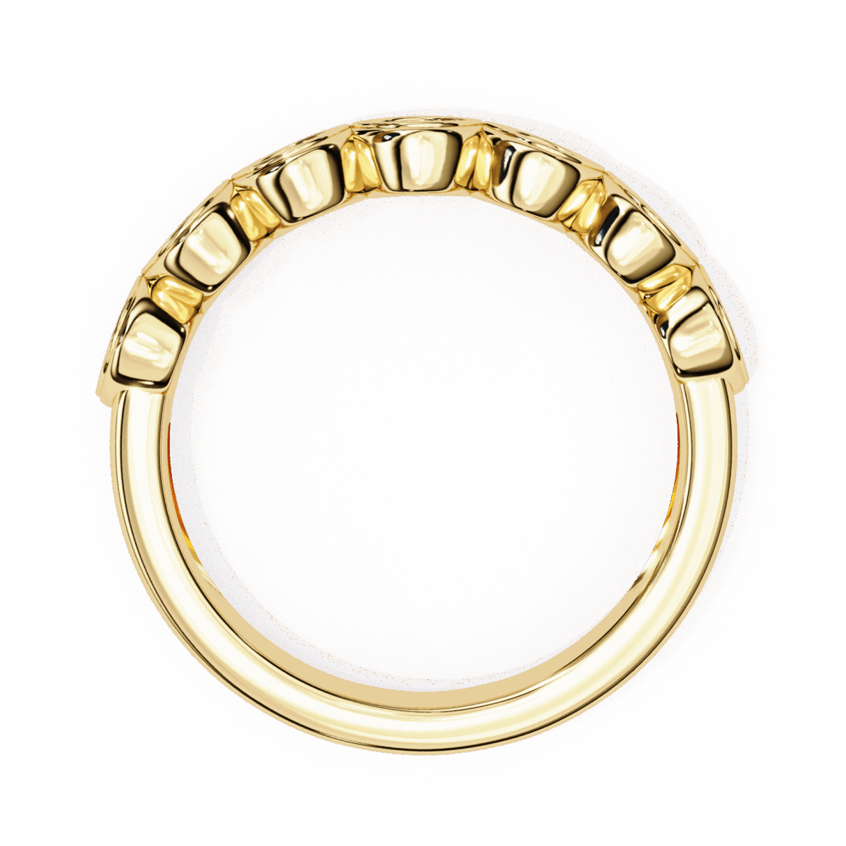 0.15 Carat Round Cut Stackable Diamond Ring  Image 8