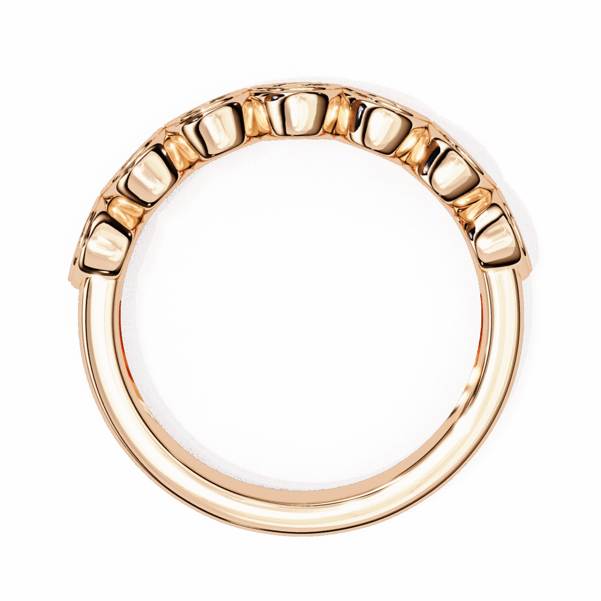 0.15 Carat Round Cut Stackable Diamond Ring  Image 12