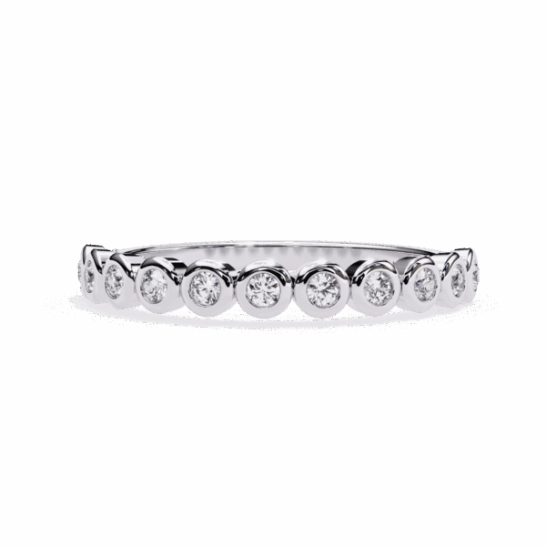 0.15 Carat Round Cut Timeless Diamond Band