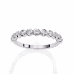 0.15 Carat Round Cut Timeless Diamond Band - Image 2