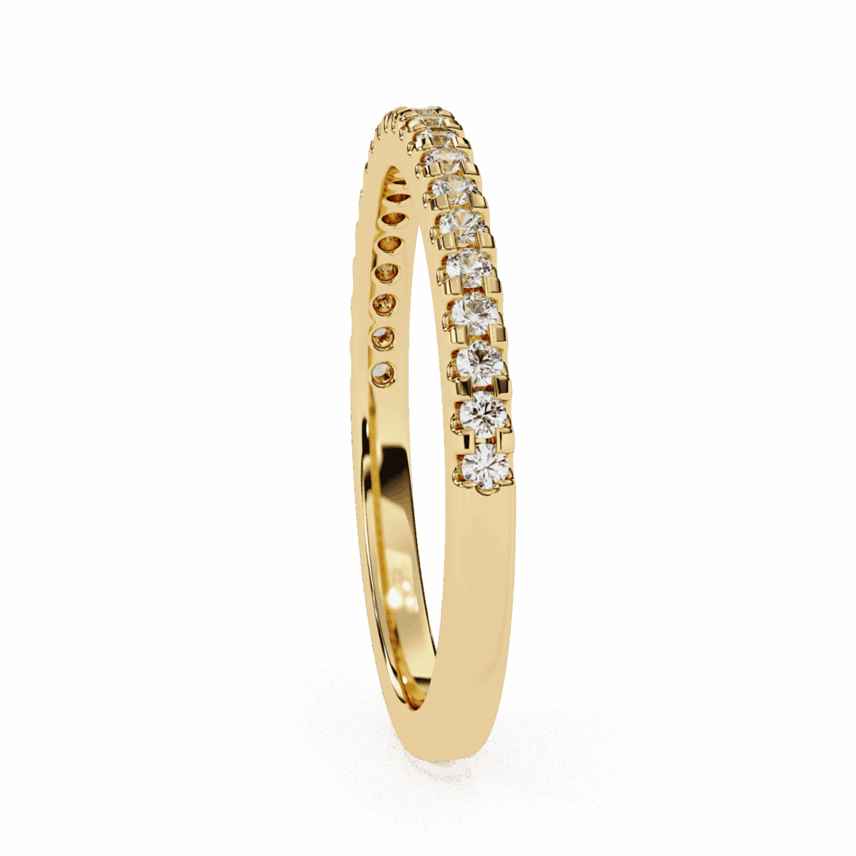 0.25 Carat Round Cut Eternity Engagement Ring  Image 7