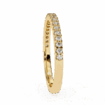 0.25 Carat Round Cut Eternity Engagement Ring - Image 7