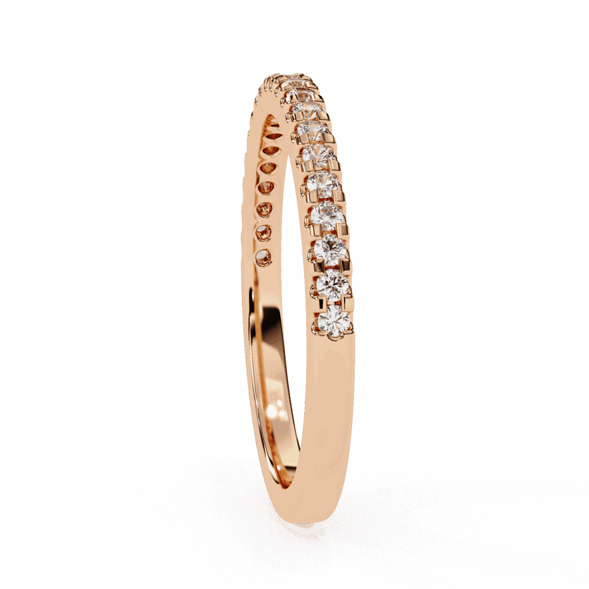 0.25 Carat Round Cut Eternity Engagement Ring  Image 11