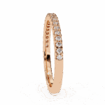 0.25 Carat Round Cut Eternity Engagement Ring - Image 11