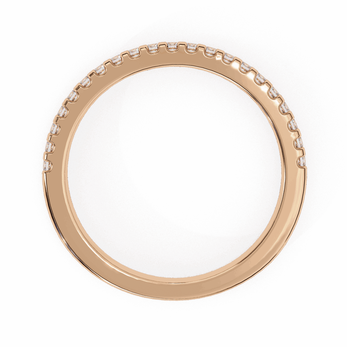 0.25 Carat Round Cut Eternity Engagement Ring  Image 12