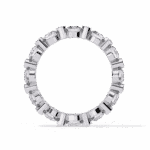 2.5 Carat Round Cut Twilight Diamond Band - Image 4