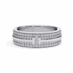 0.75 Carat Round Cut Classic Everyday Diamond Band