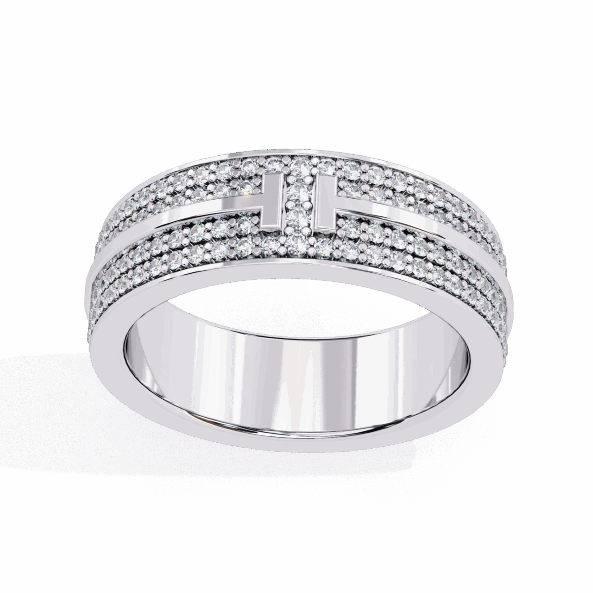 0.75 Carat Round Cut Classic Everyday Diamond Band  Image 3