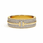 0.75 Carat Round Cut Classic Everyday Diamond Band - Image 5