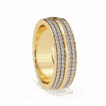 0.75 Carat Round Cut Classic Everyday Diamond Band - Image 6