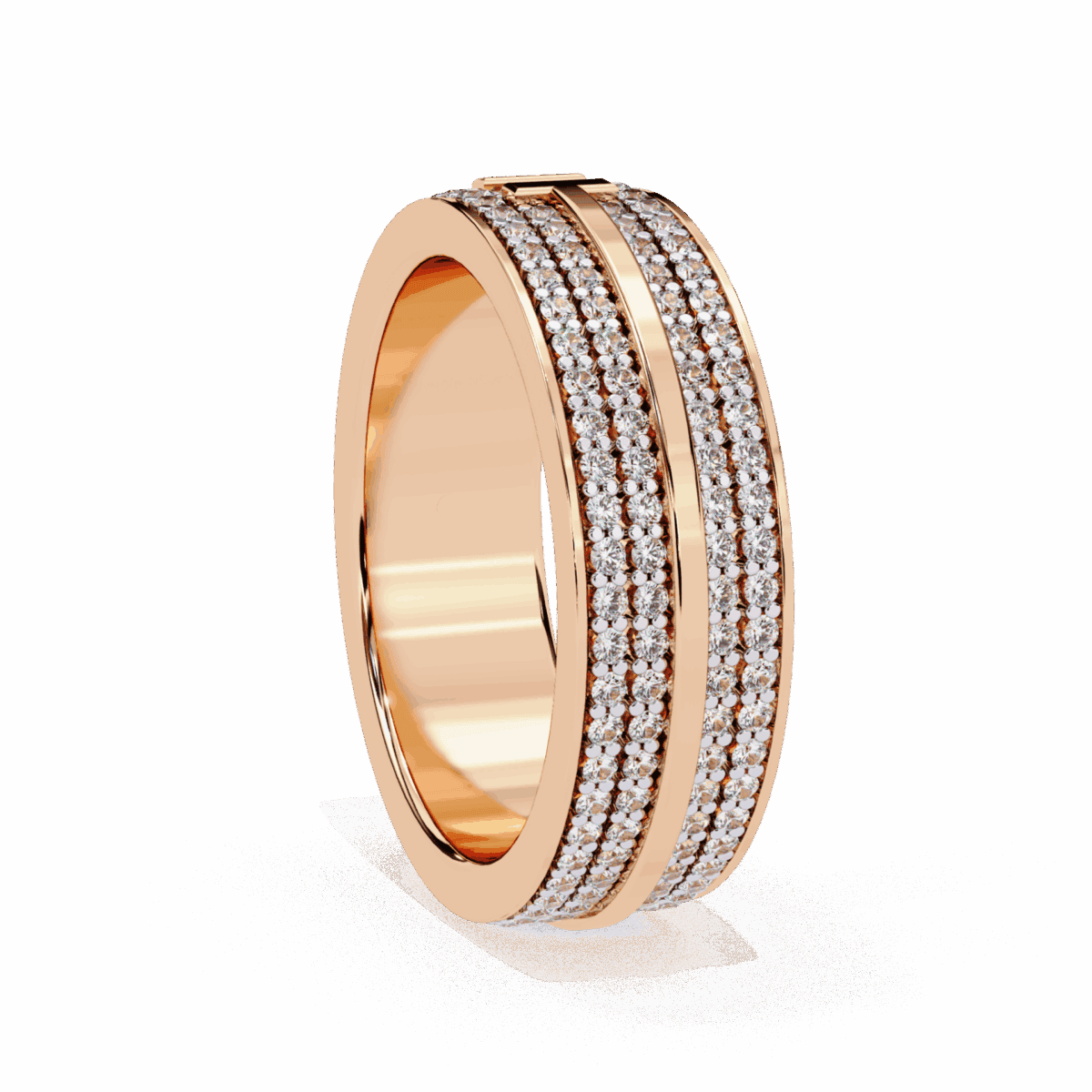 0.75 Carat Round Cut Classic Everyday Diamond Band  Image 10