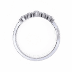 0.4 Carat Round Cut Minimalist Wedding Band - Image 4