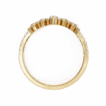 0.4 Carat Round Cut Minimalist Wedding Band - Image 8