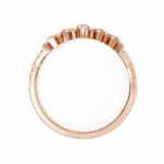 0.4 Carat Round Cut Minimalist Wedding Band - Image 11