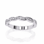 0.35 Carat Round Cut Classic Everyday Diamond Band - Image 5