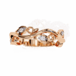 0.1 Carat Round Cut Royale Diamond Band - Image 13