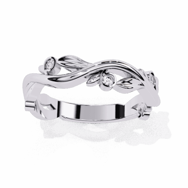 0.1 Carat Round Cut Royale Diamond Ring