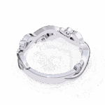 0.1 Carat Round Cut Royale Diamond Ring - Image 3