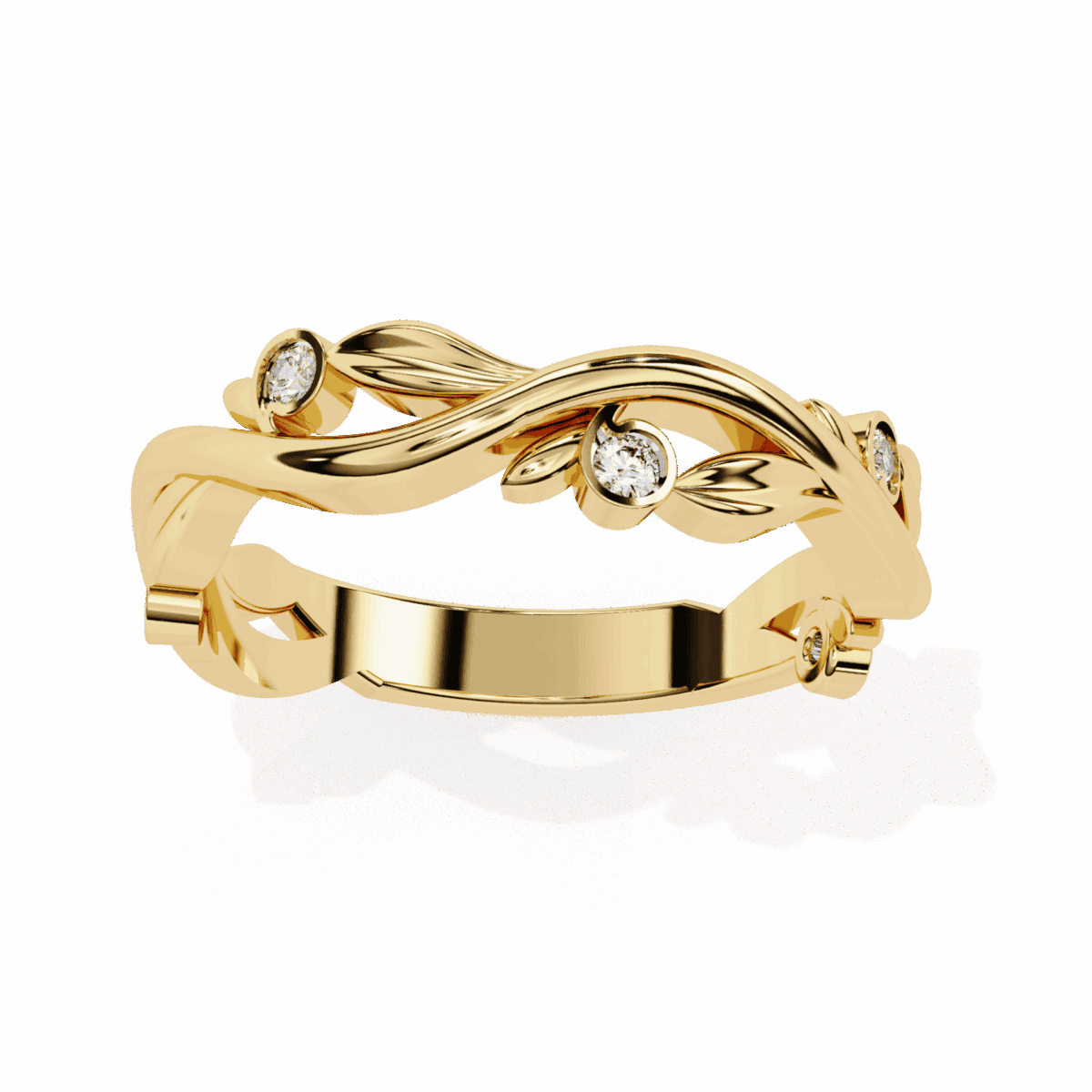 0.1 Carat Round Cut Royale Diamond Ring  Image 7