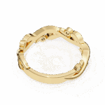 0.1 Carat Round Cut Royale Diamond Ring - Image 9