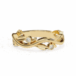 0.1 Carat Round Cut Royale Diamond Ring - Image 11