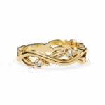 0.1 Carat Round Cut Royale Diamond Ring - Image 12