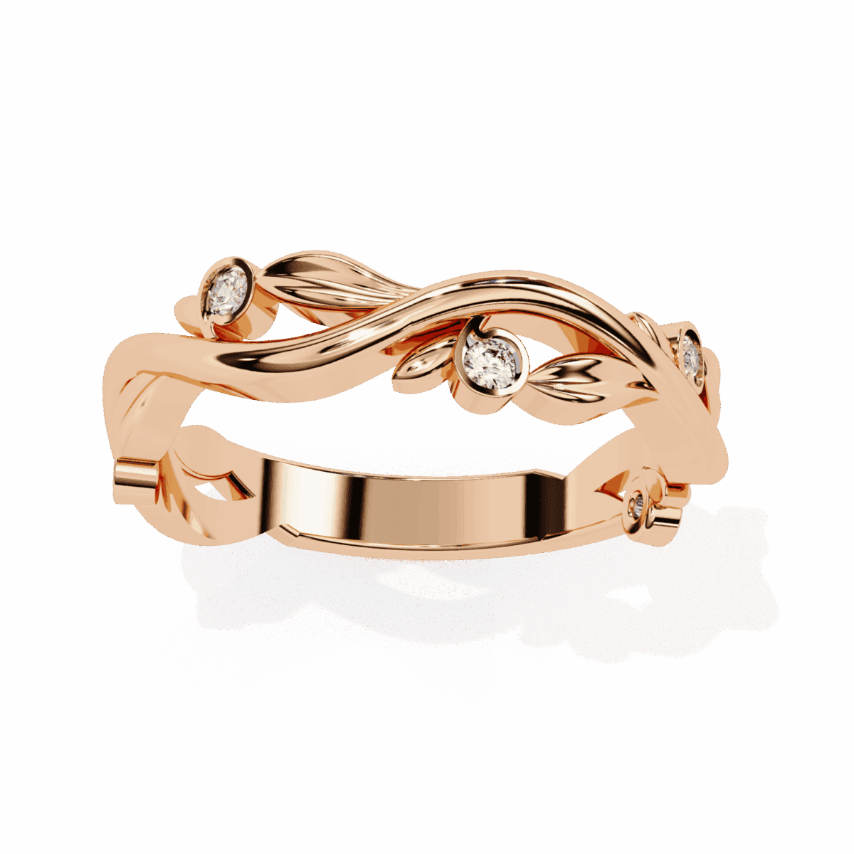 0.1 Carat Round Cut Royale Diamond Ring  Image 13